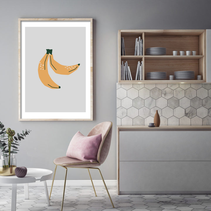 Print poster wall art bananas