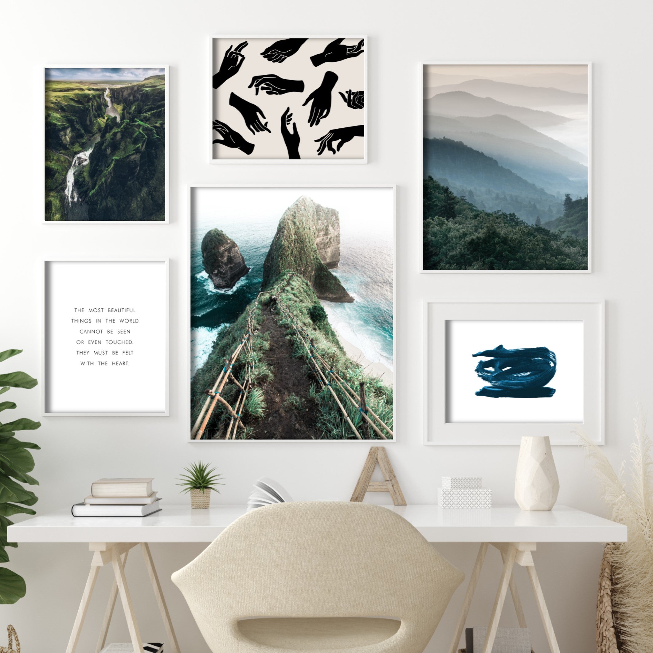 Print poster wall art nusa penida