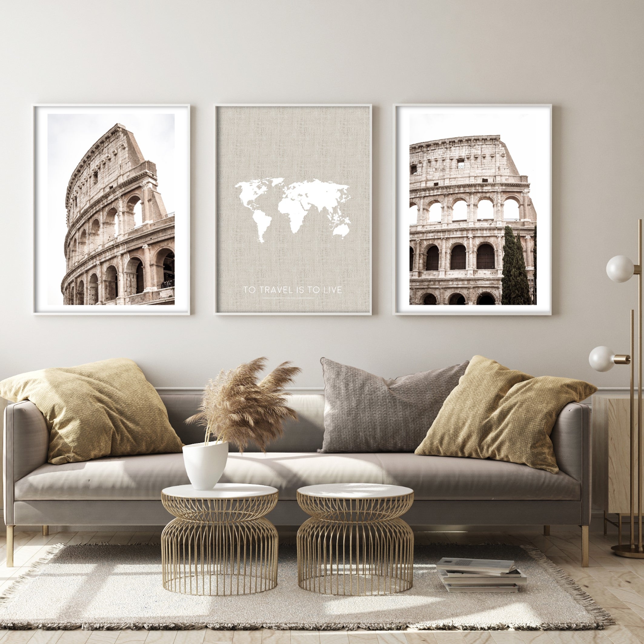 Print poster wall art colosseum portrait no 2