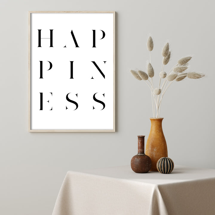 Happiness Poster Print