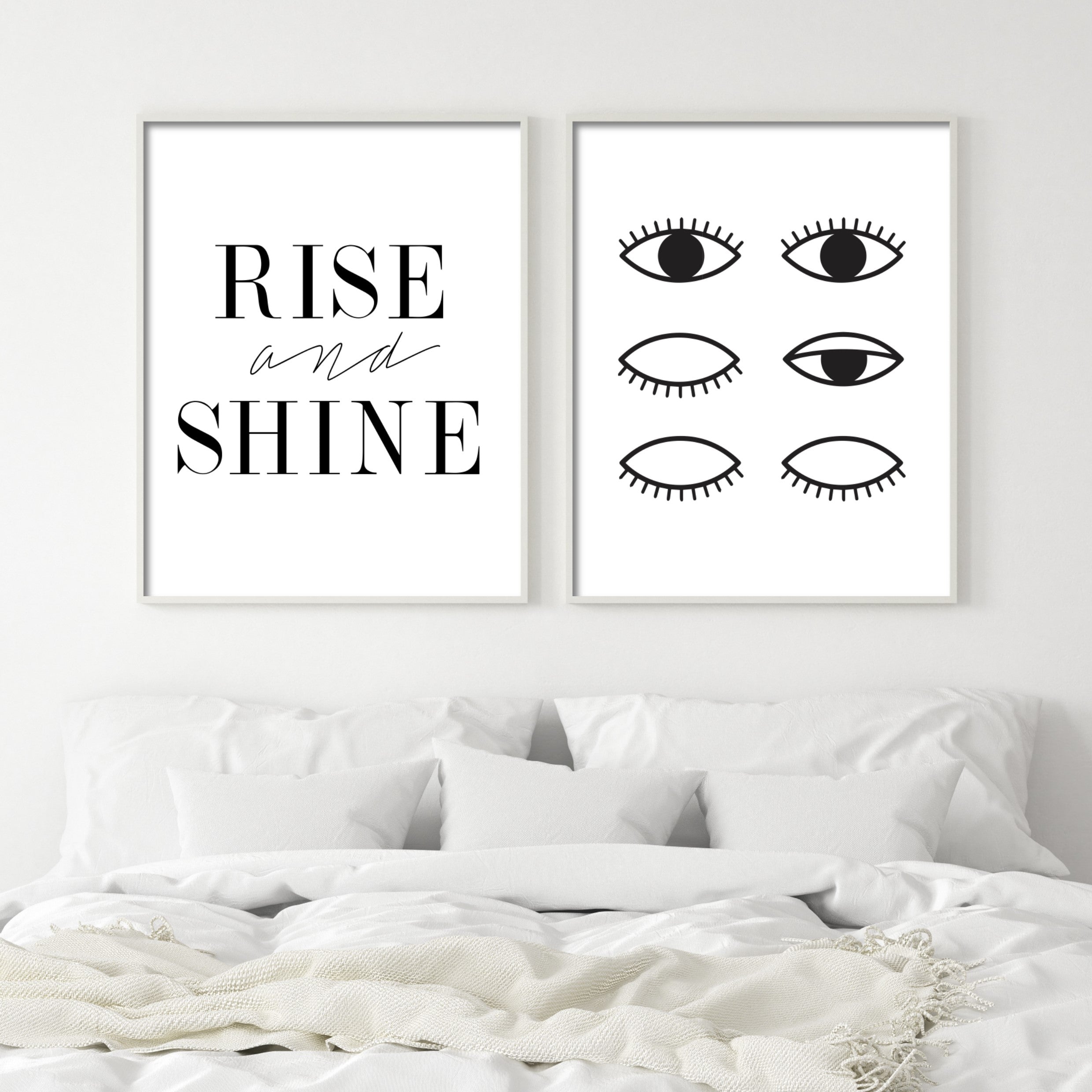 Print poster wall art eyes