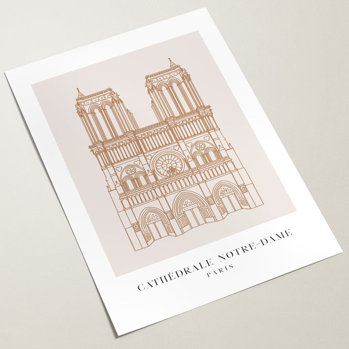 CATHEDRALE NOTRE-DAME WALL ART