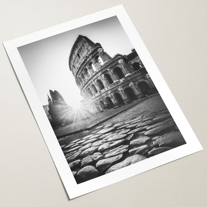 colosseum sun wall art