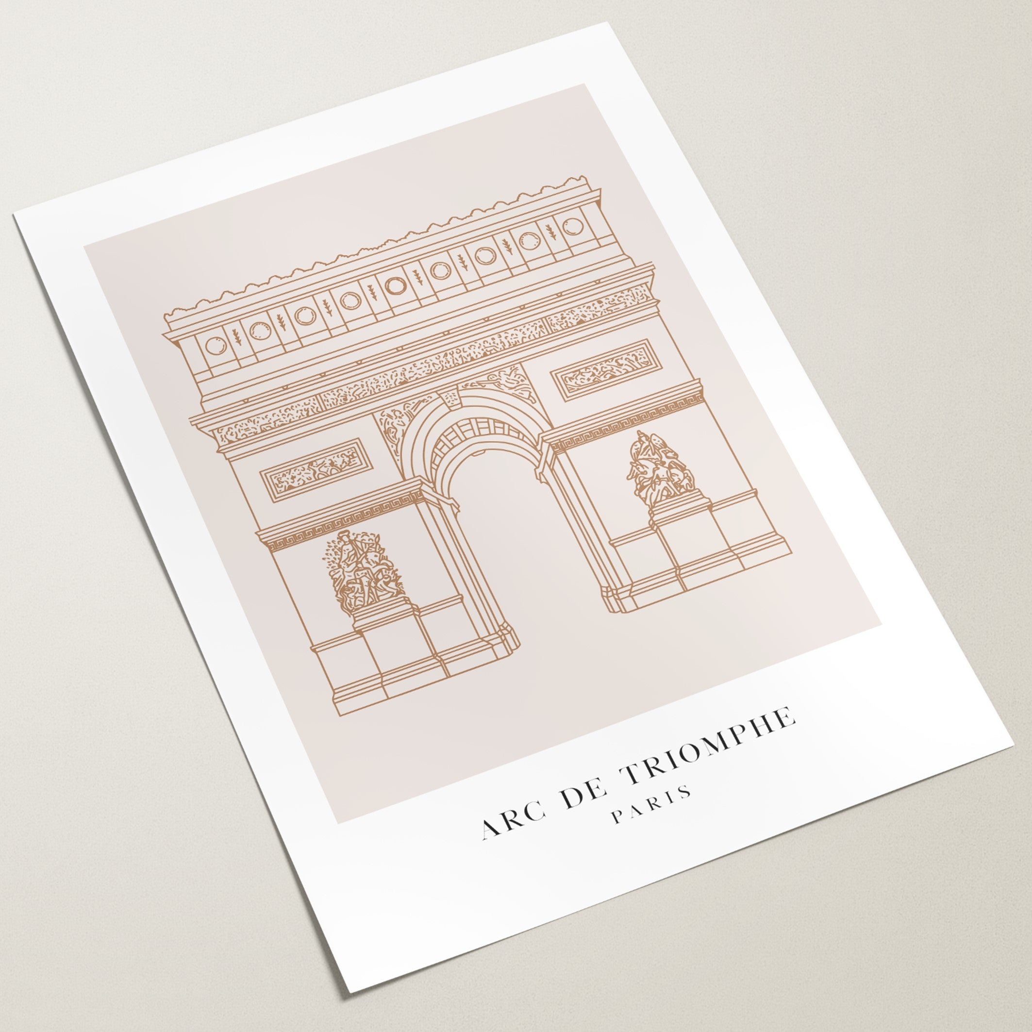 arc de triomphe wall art