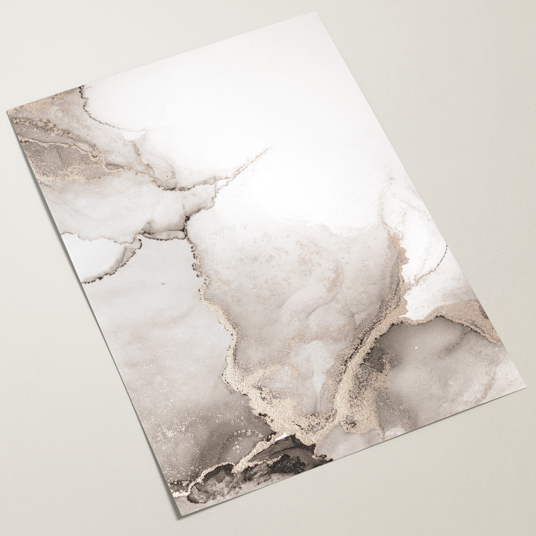 abstract neutral wall art