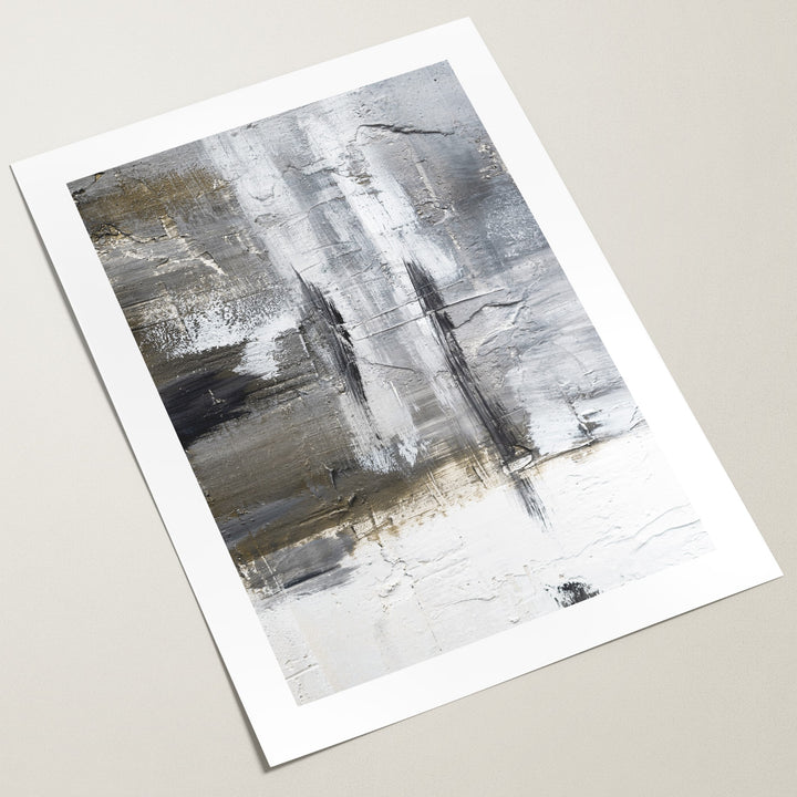 abstract concrete wall art