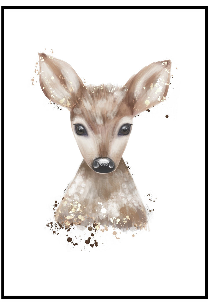 little deer wall art