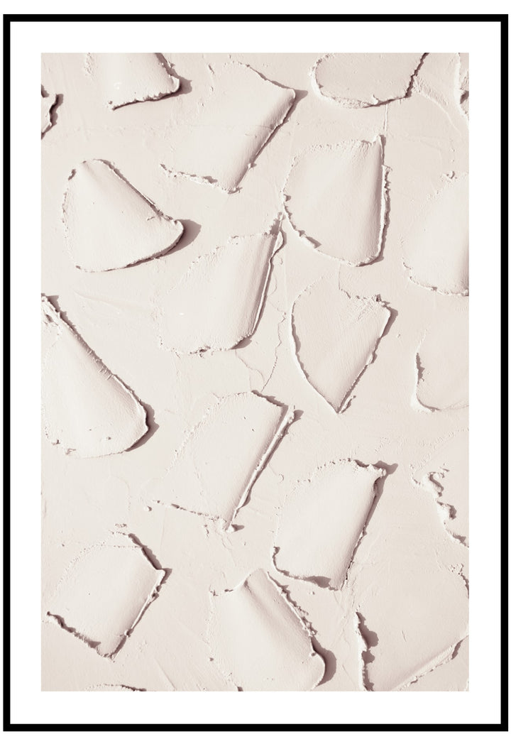 plaster texture print