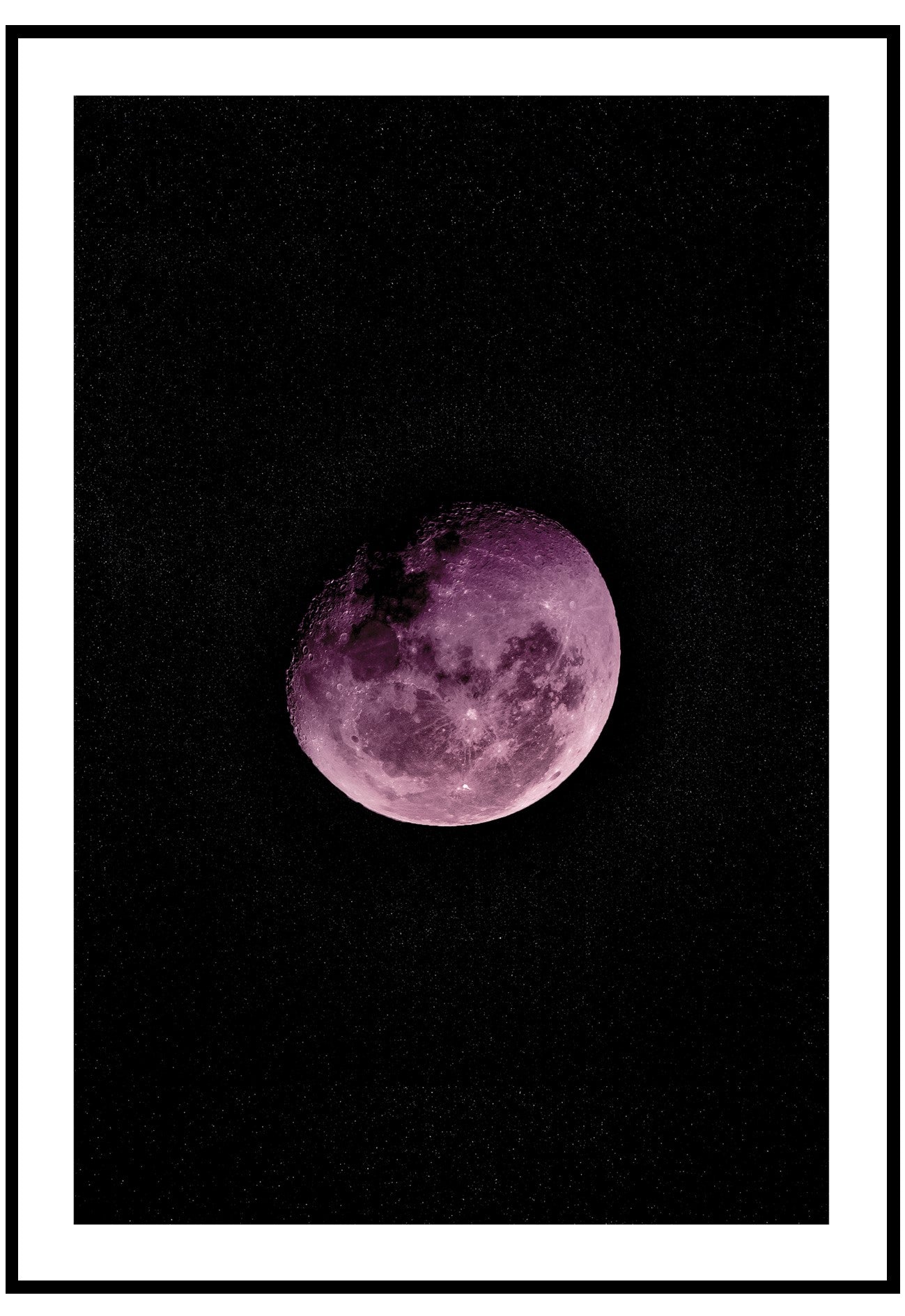 Pink Moon Wall Art