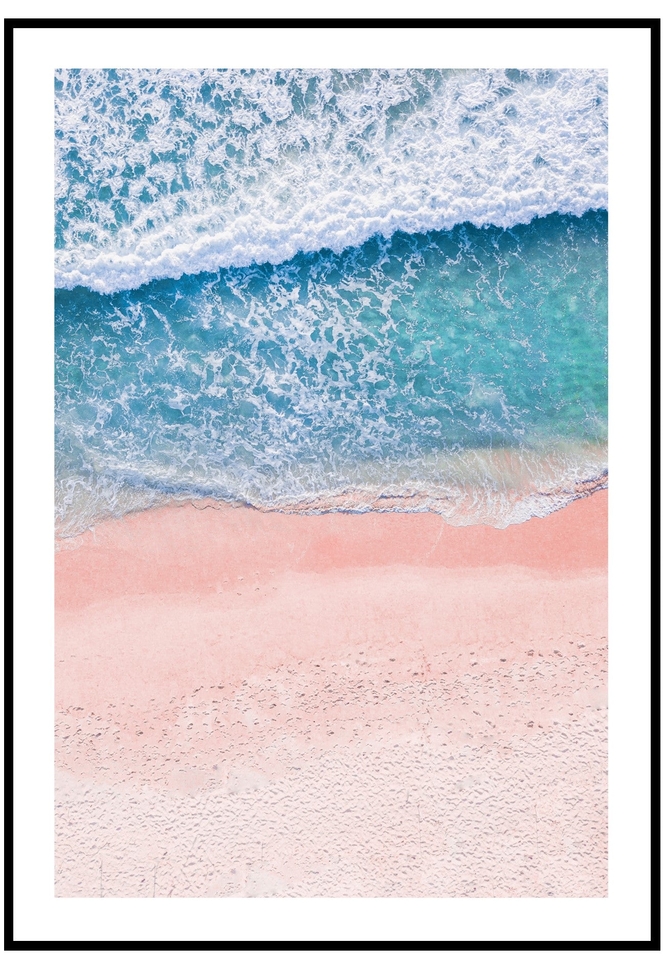 Pink Beach Wall Art