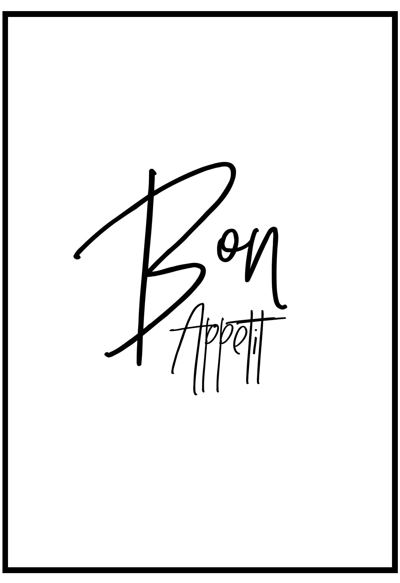 Bon Appetit Wall Art