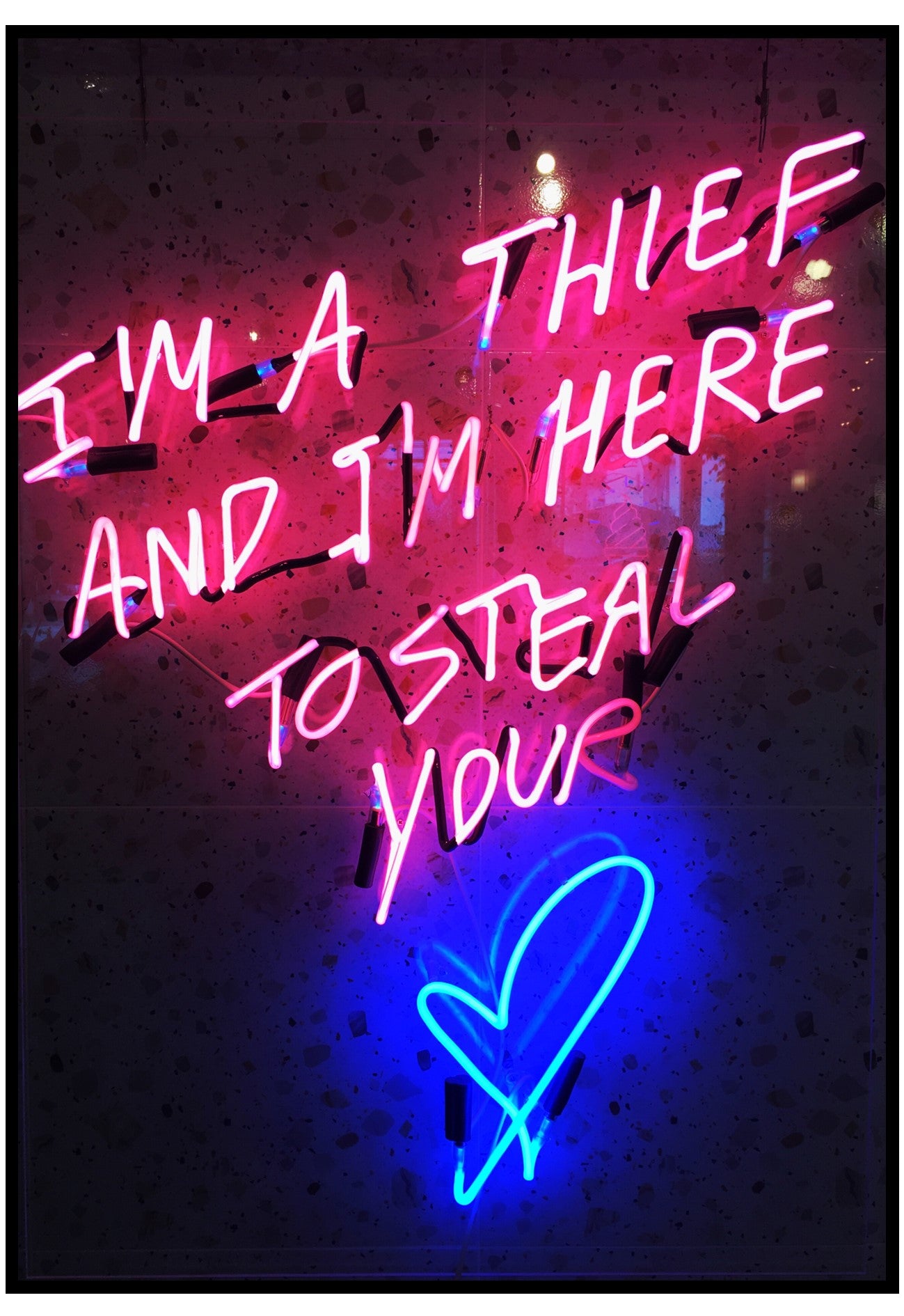 I'm A Thief Wall Art