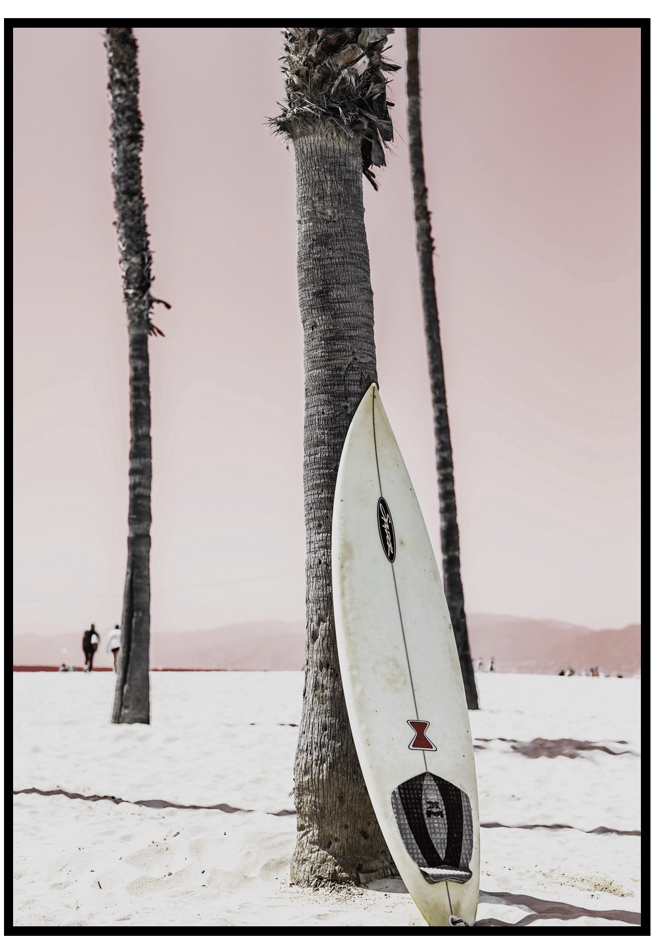 Pink Surf Wall Art