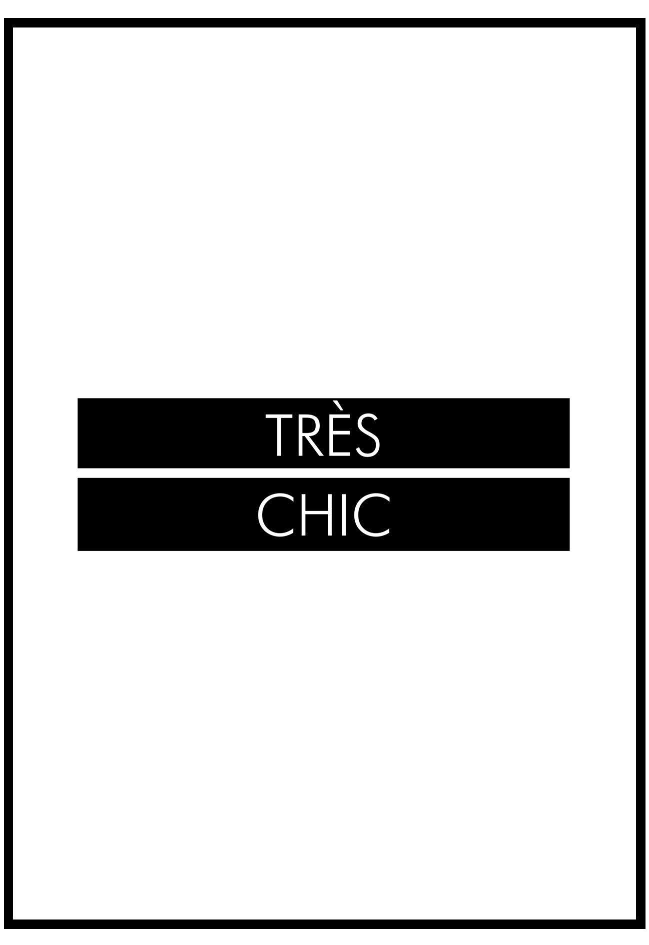 Tres Chic Wall Art