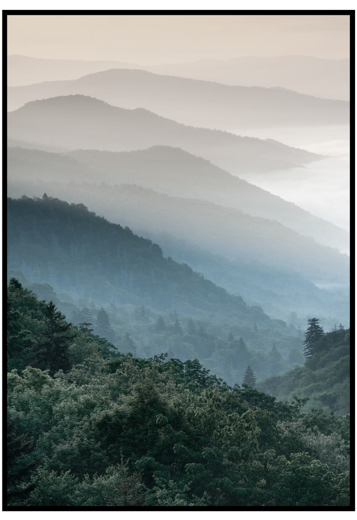 Mountain Layers Wall Art