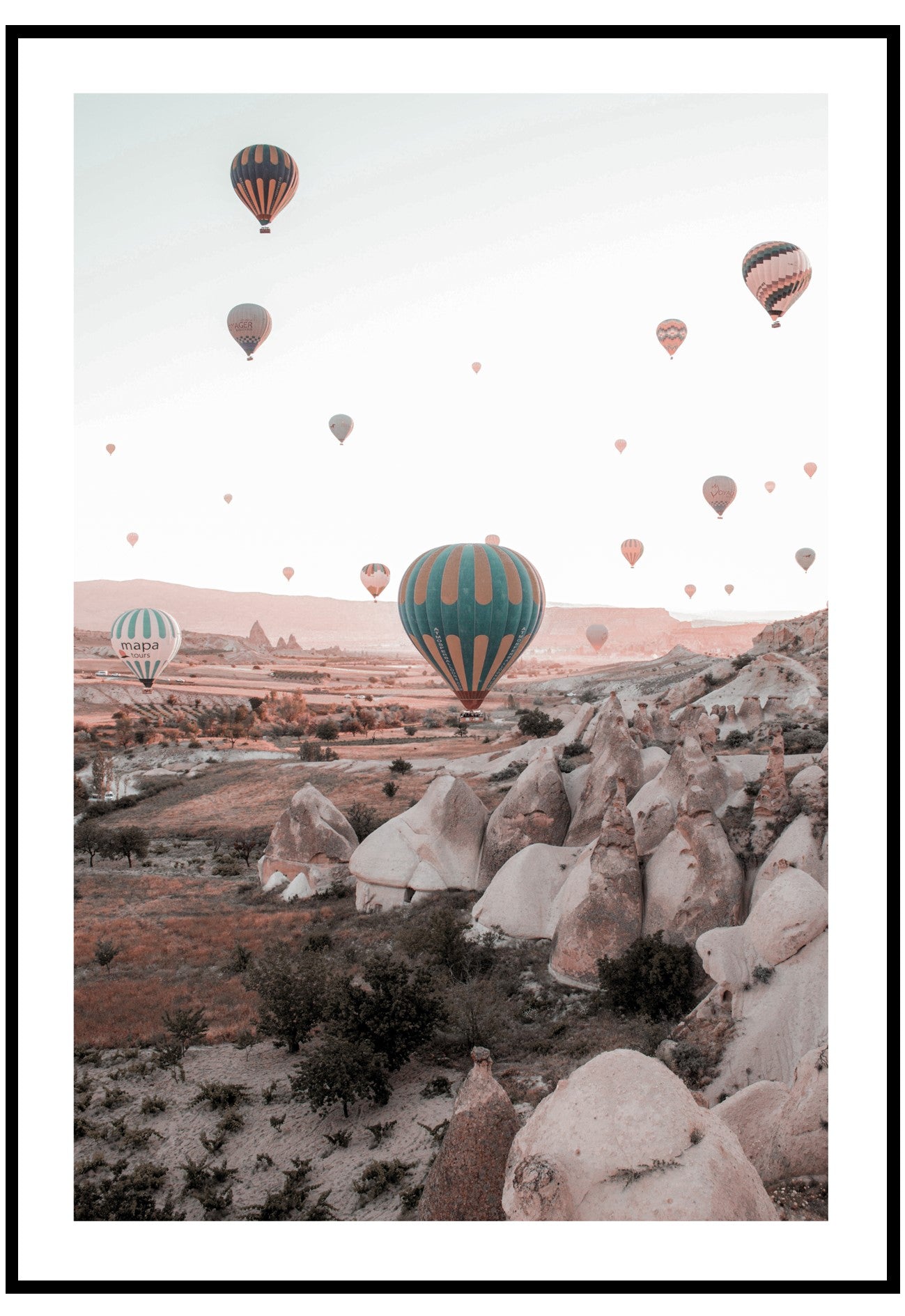 Hot Air Balloons Wall Art