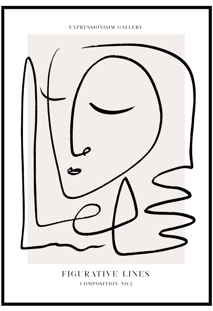 Figurative Lines Wall Art