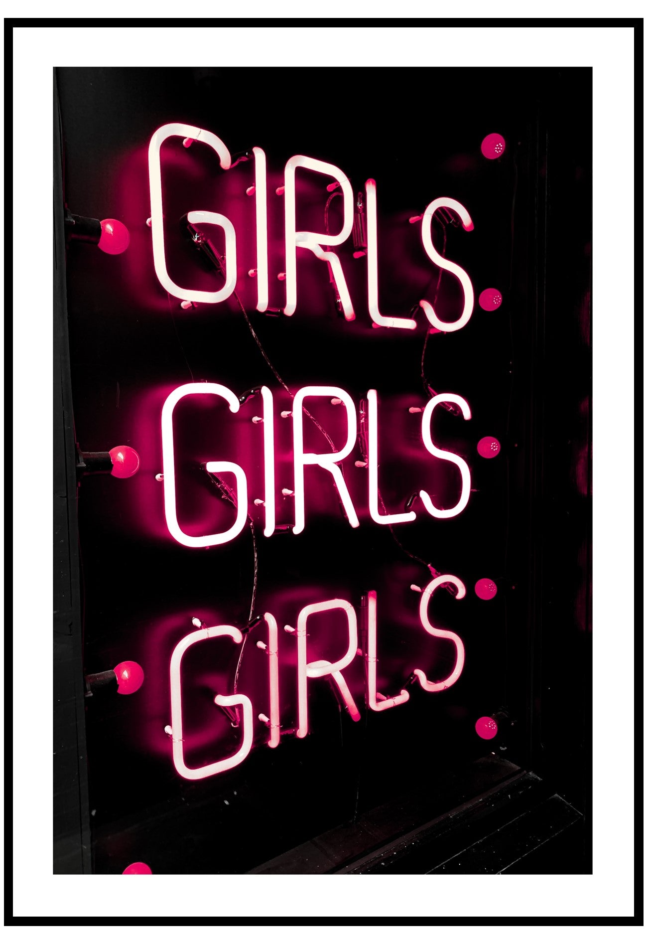 Pink Girls Wall Art