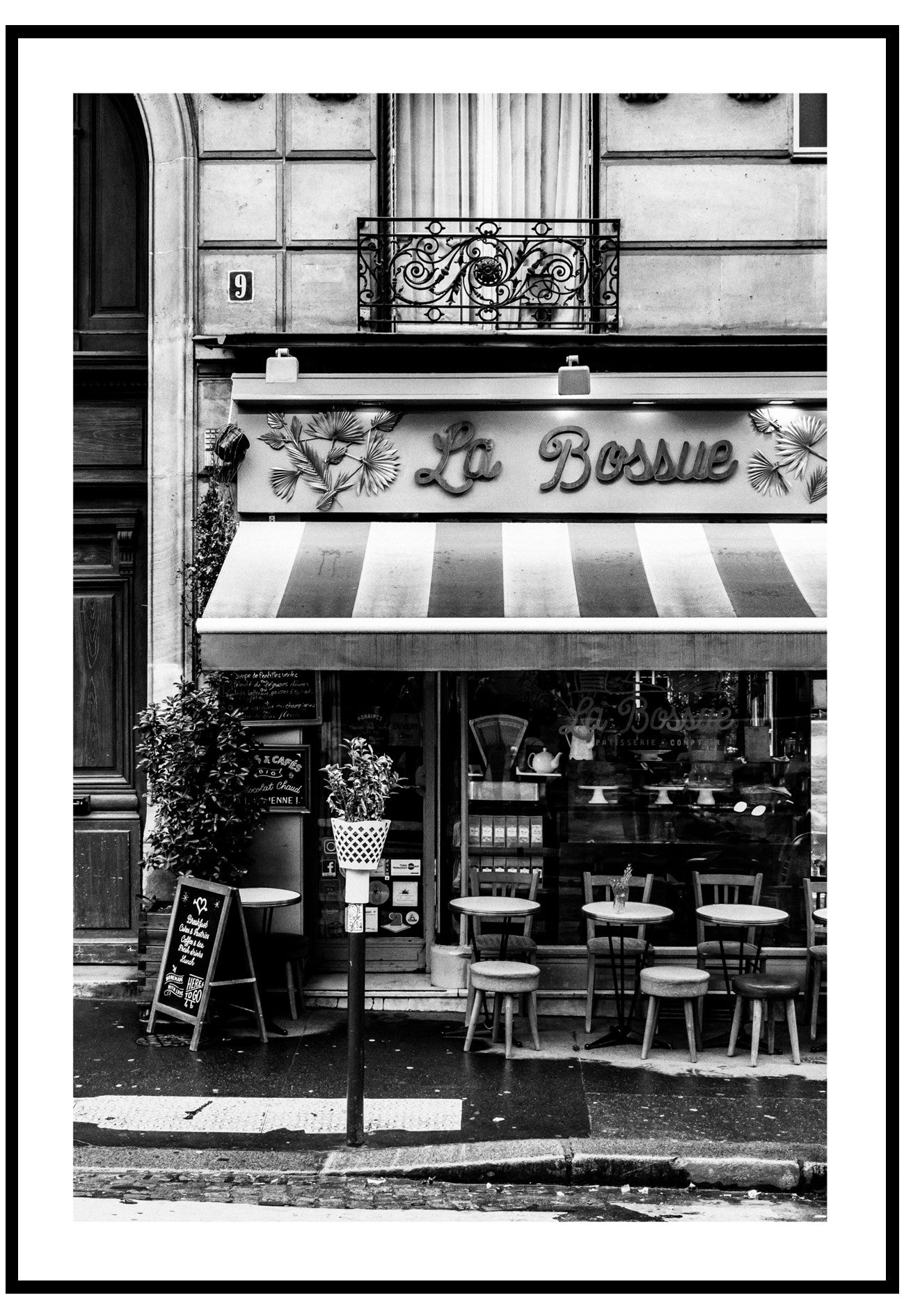 French Patisserie Wall Art