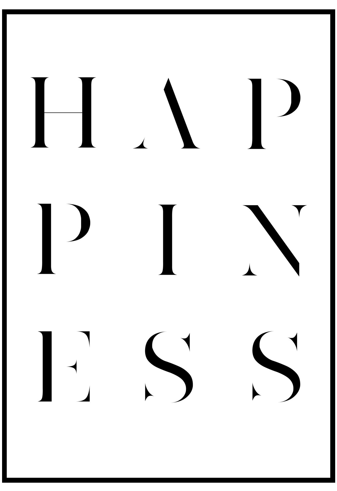 Happiness Wall Art