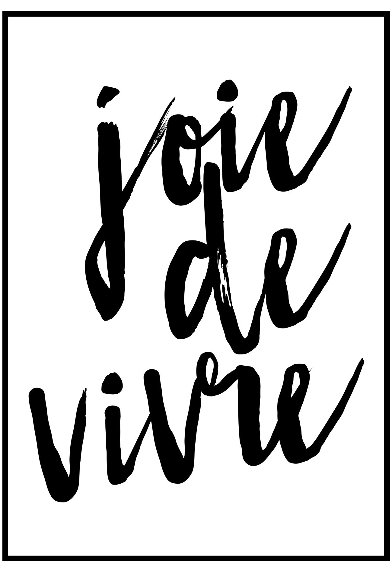 Joie De Vivre Wall Art