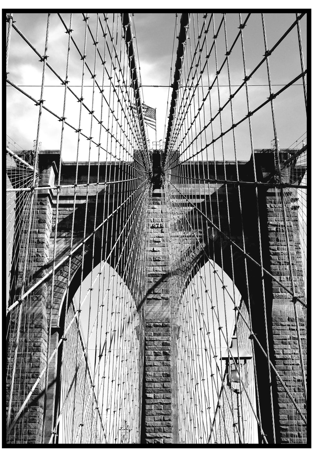 Brooklyn Bridge Poster | York Wall Print My Iconic – Art Slay Photography New