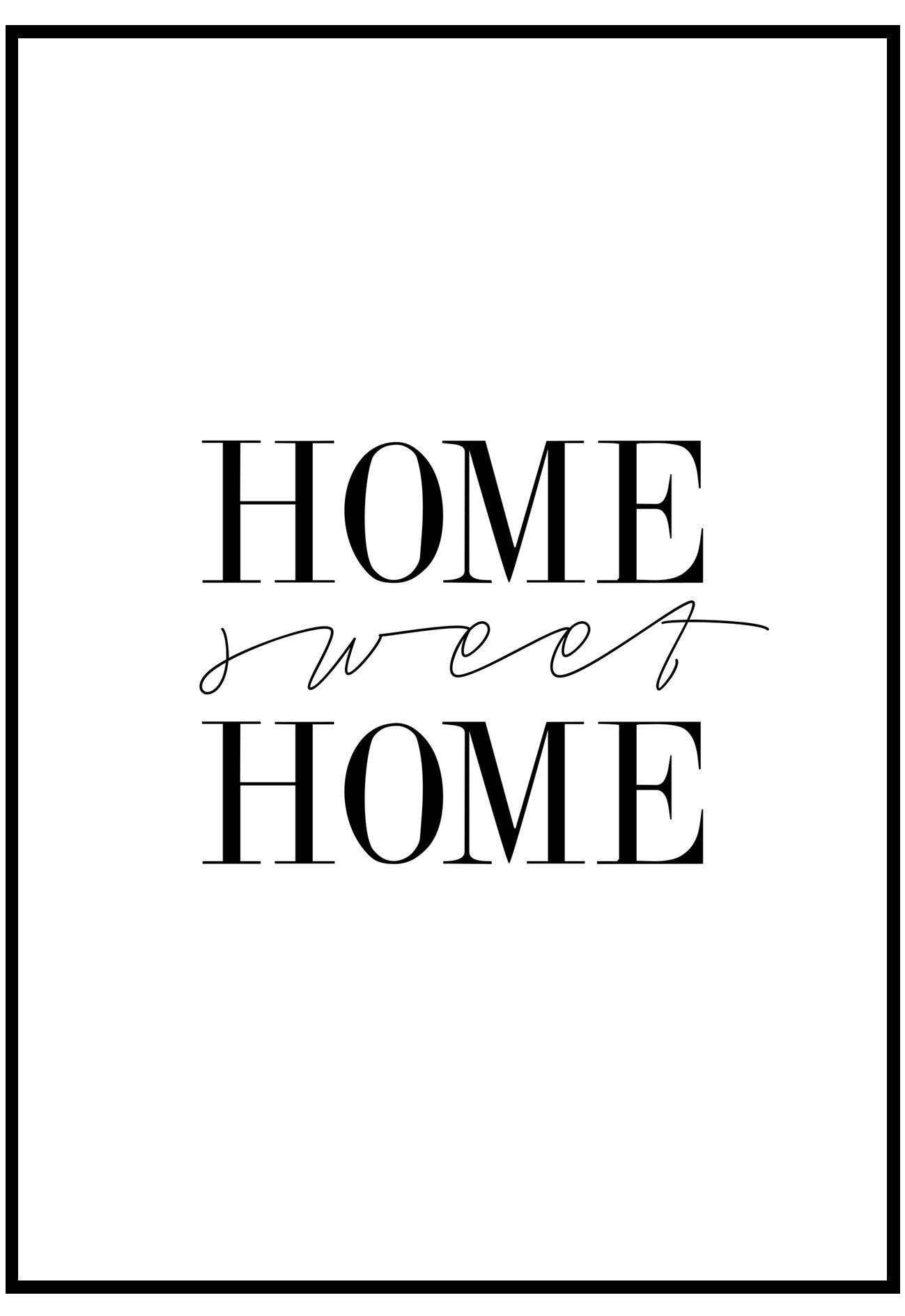 Home Sweet Home Wall Art