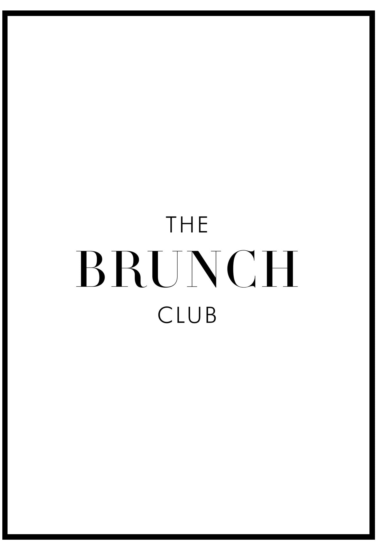 The Brunch Club Wall Art