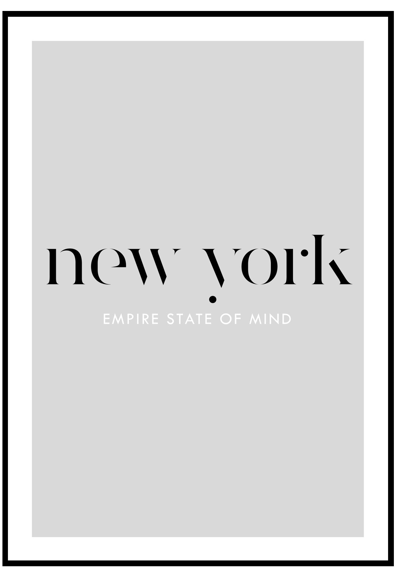 empire state of mind wall art