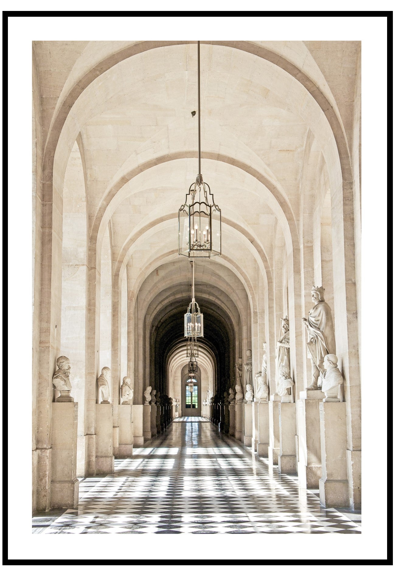 versailles hallway wall art