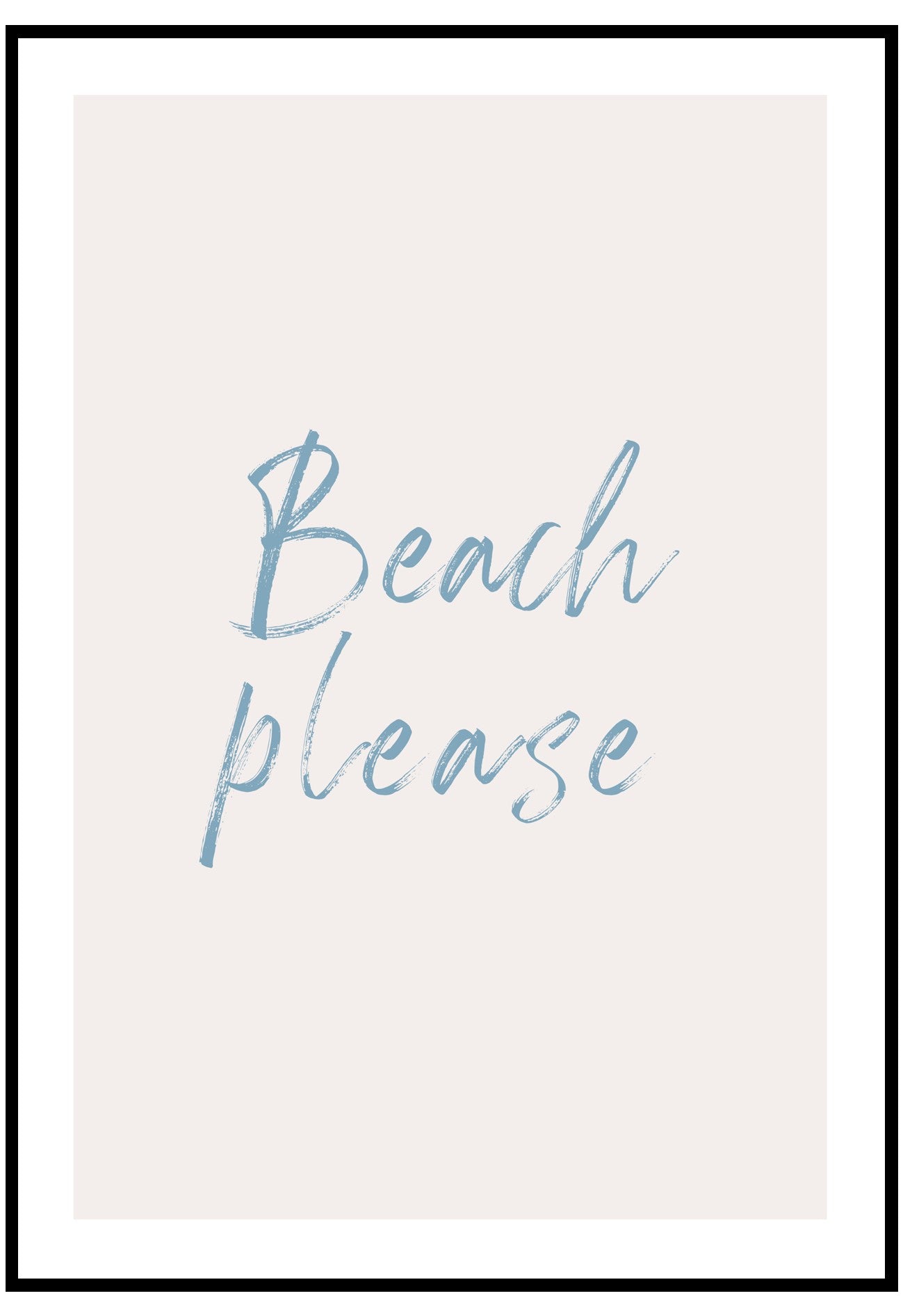 beach please wall art