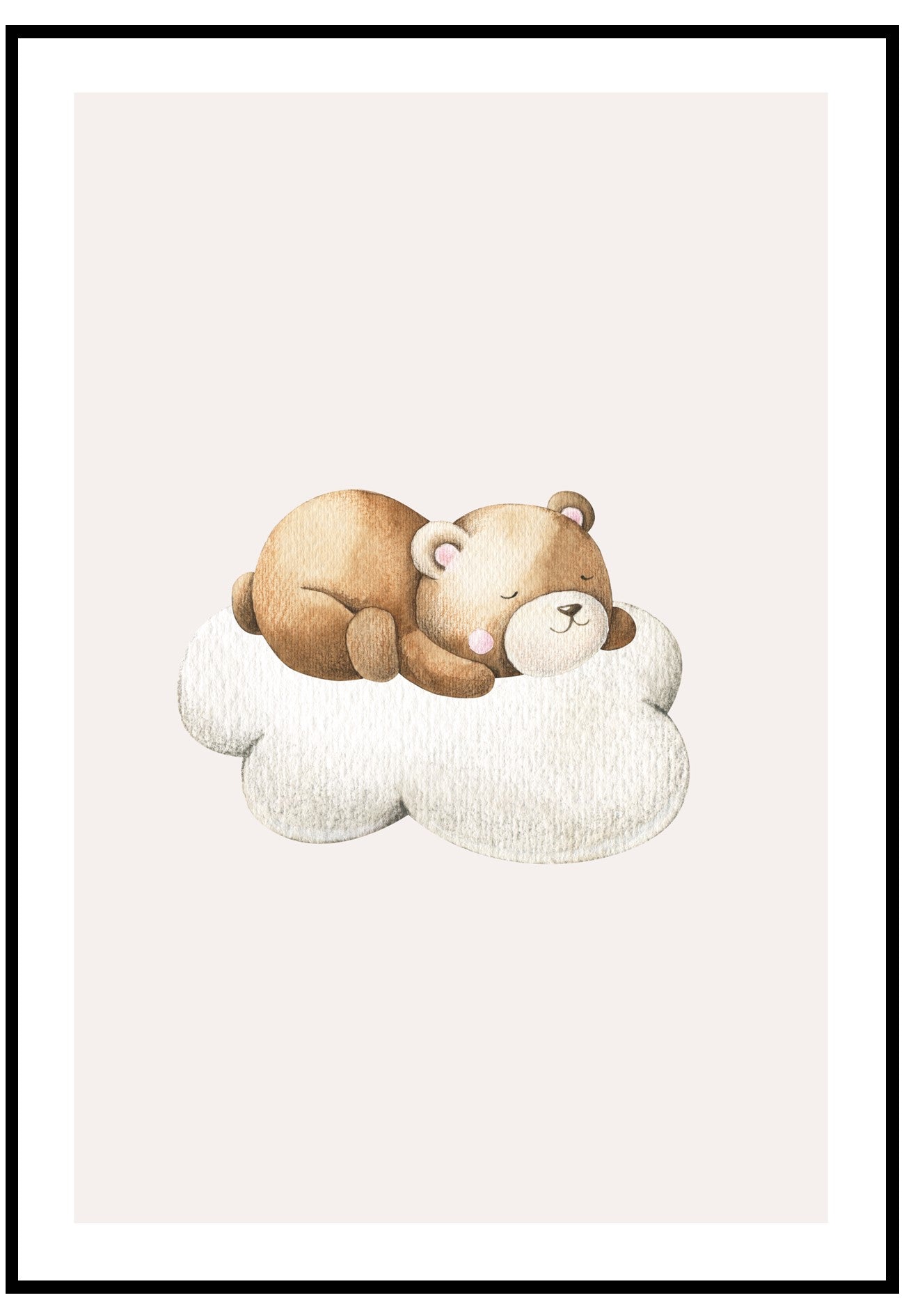 sleeping bear wall art