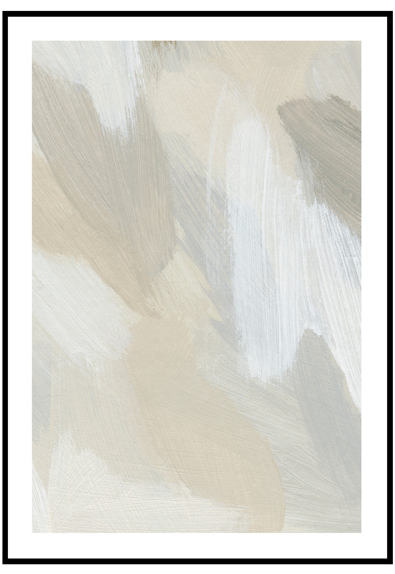 soft neutral wall art