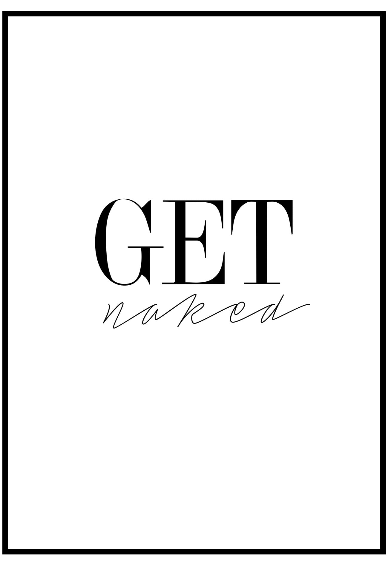 get naked wall art 