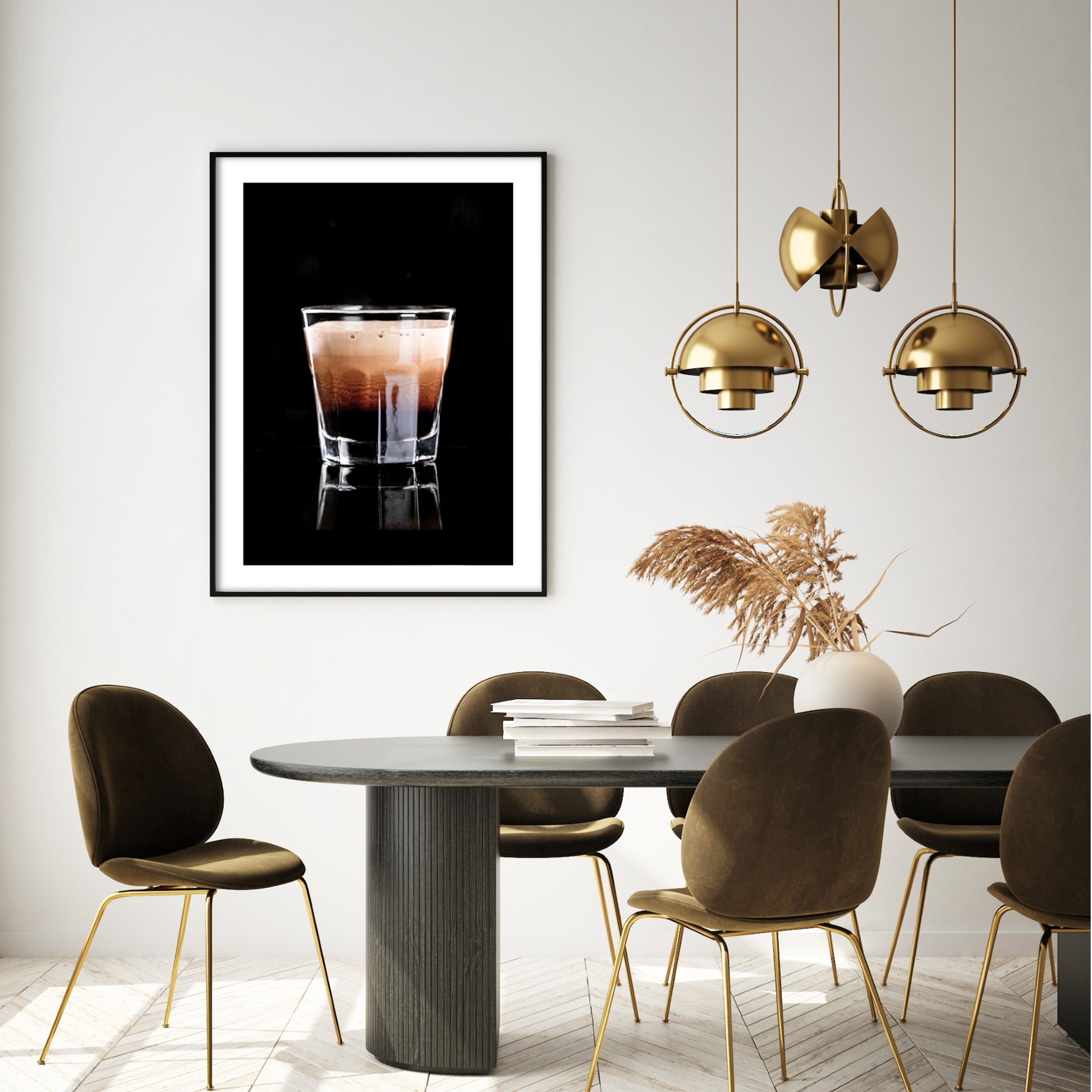 espresso coffee print poster